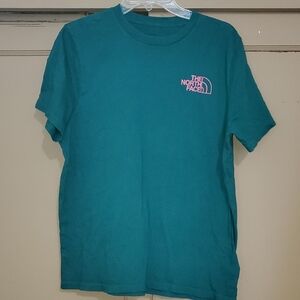 The North Face Teal Short Sleeve Tee